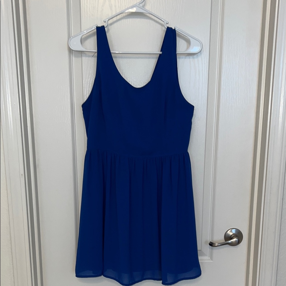 Forever 21 Royal Blue Mini Dress